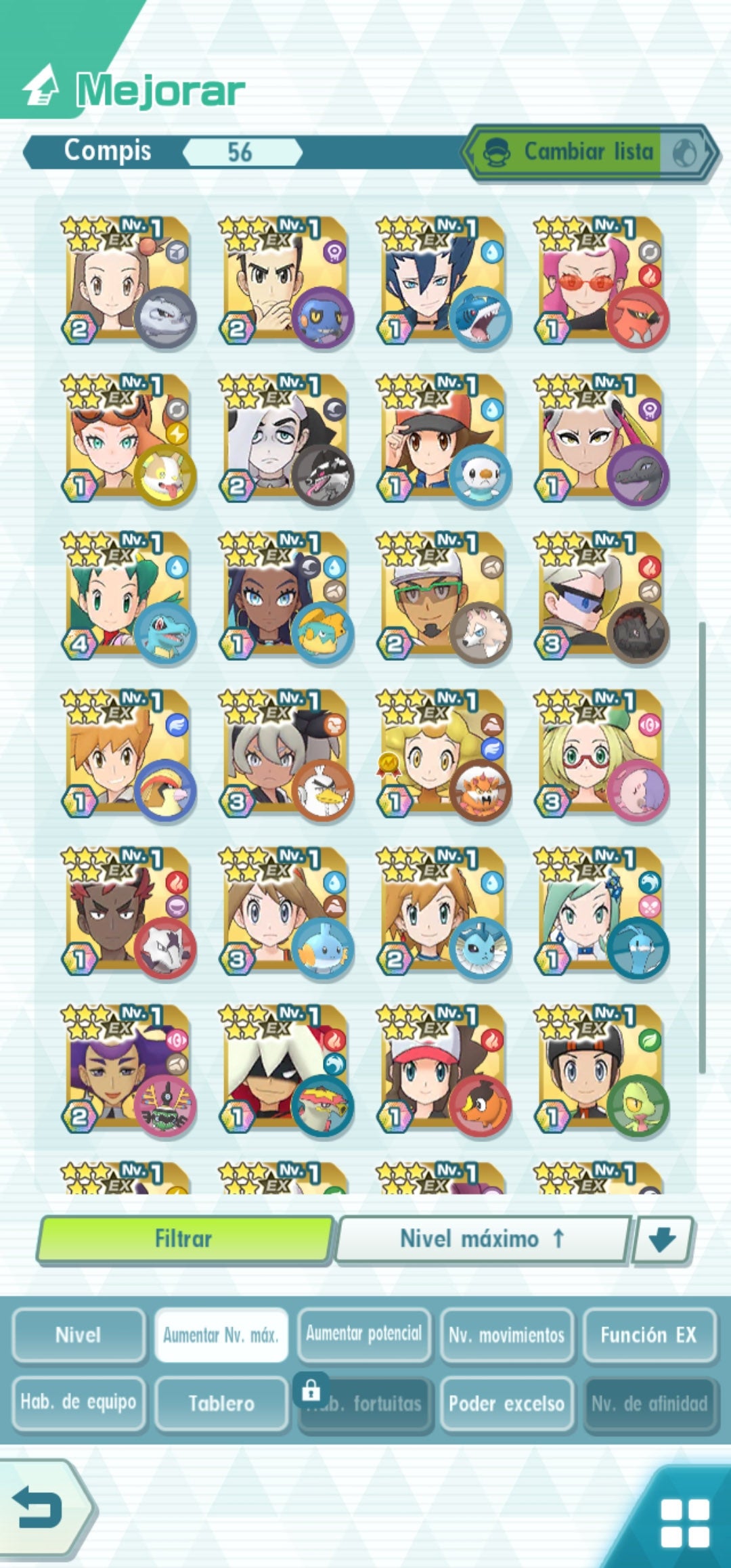 ✨ Lionel (Architraje) + Plata (Neocampeòn) + Rizzo (Neocampeón) + 💎155,660 Gemas 💎