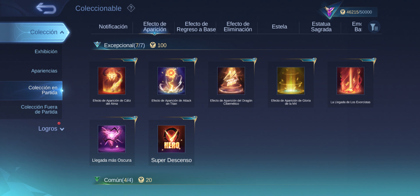 Mobile Legends | 67 HÉROES + 157 SKINS| Aspirant Lesley⭐, KOF: Valir , Karina , LUCKYBOX Alice , COLLECTOR💎: Valir , Pharsa , Badang