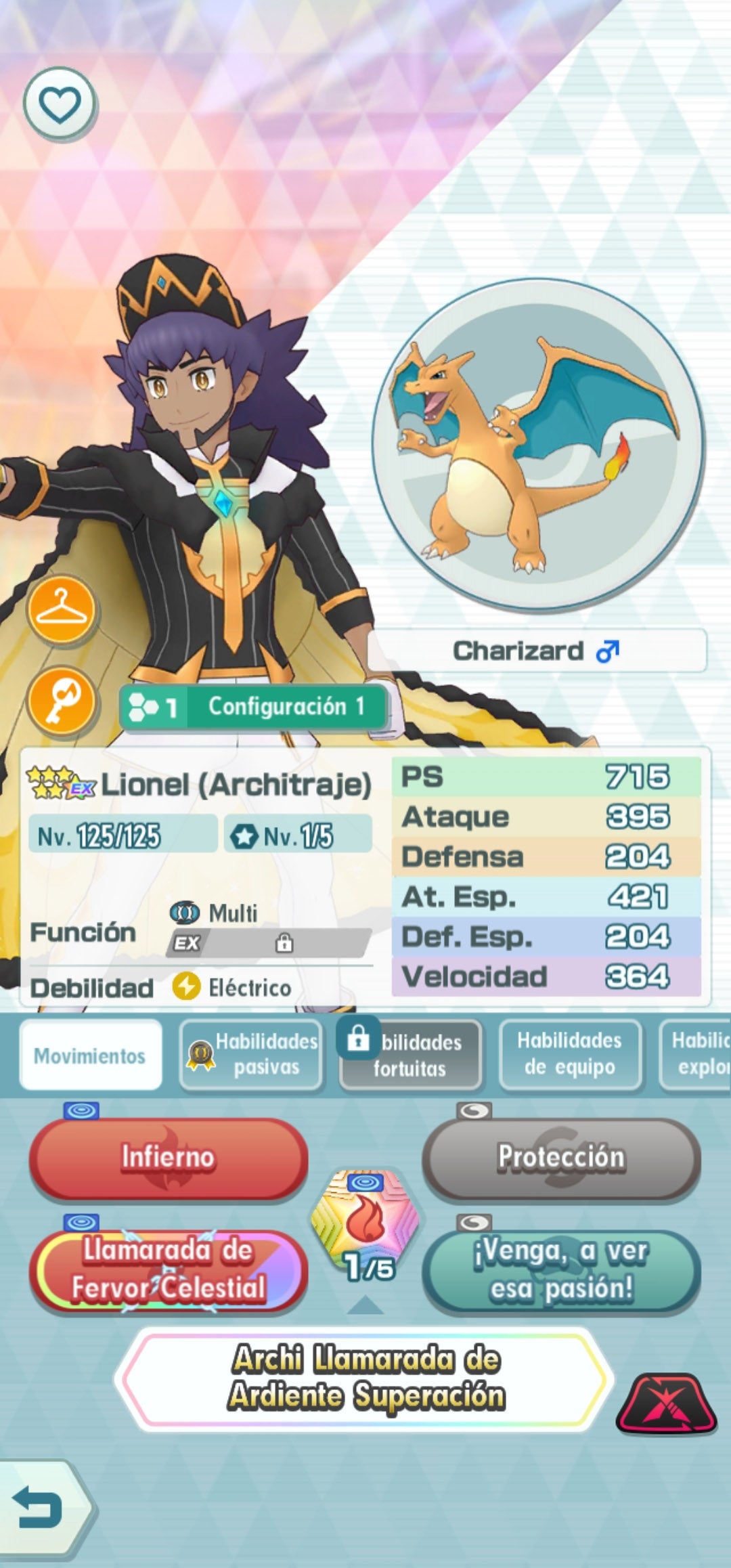 ✨ Lionel (Architraje) + Plata (Neocampeòn) + Rizzo (Neocampeón) + 💎155,660 Gemas 💎