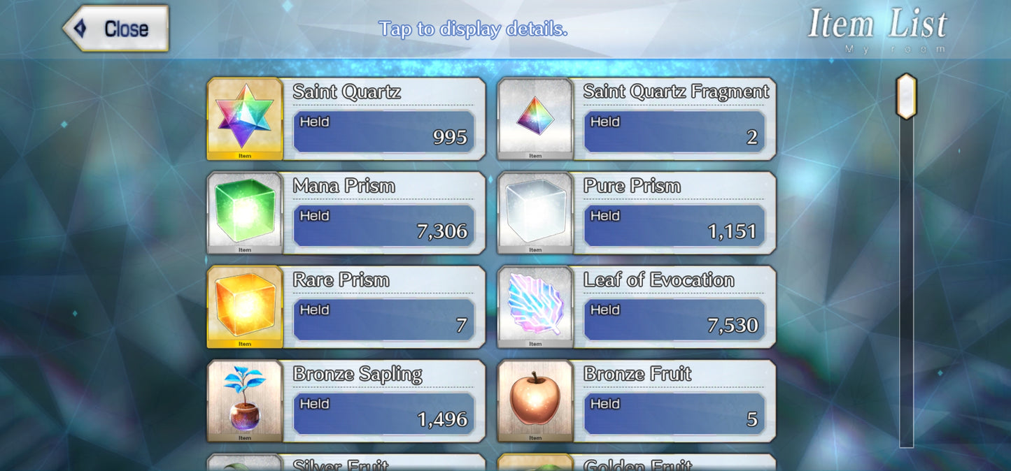 Ftgo Global✨995+ Saint Quartz💎|#5 Lady Avalon + Ibuki Douji (Berserker) +Altria Caster x2 (Berserker) + Oberon + Scheherazade + Nemo | Cuenta Avanzada
