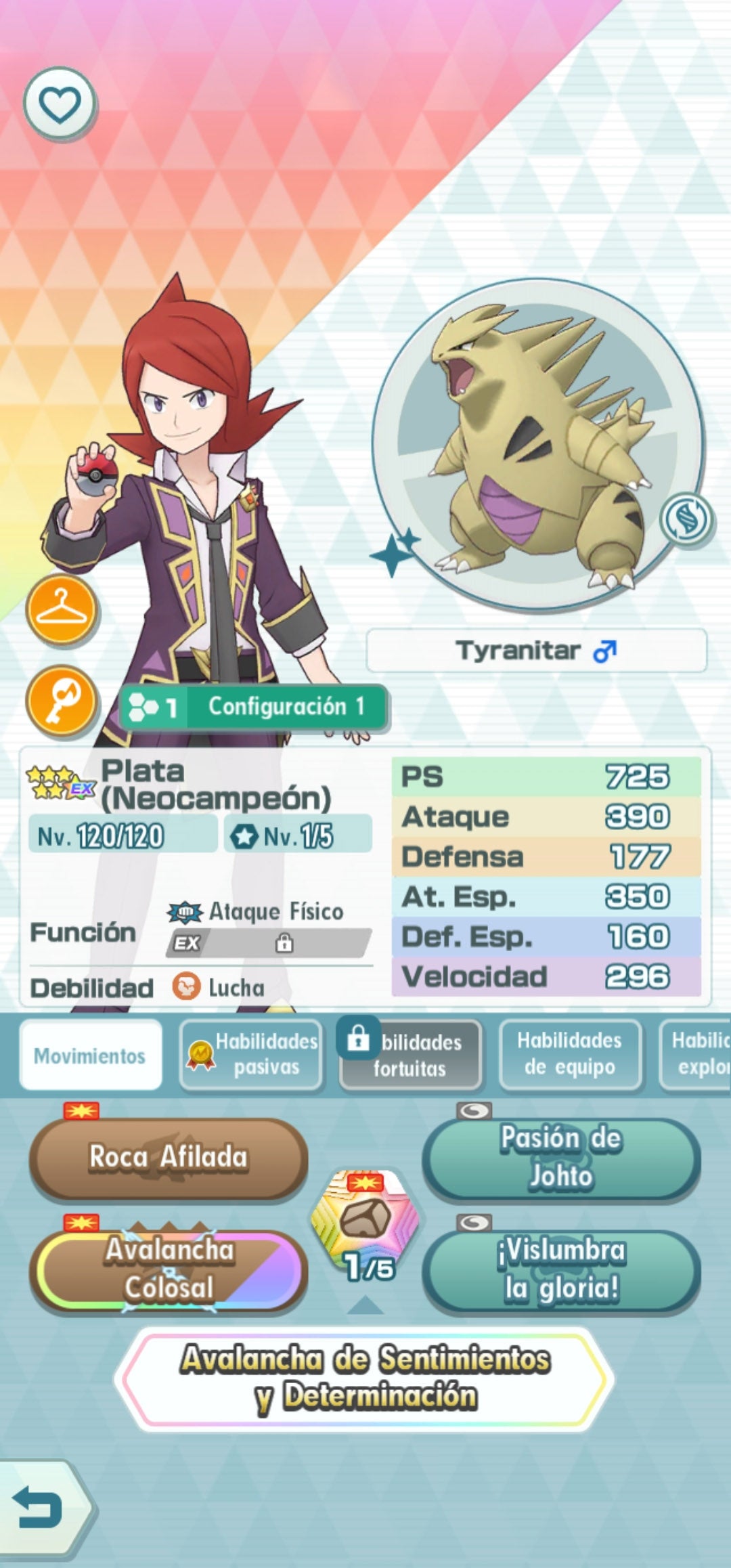 ✨ Lionel (Architraje) + Plata (Neocampeòn) + Rizzo (Neocampeón) + 💎155,660 Gemas 💎