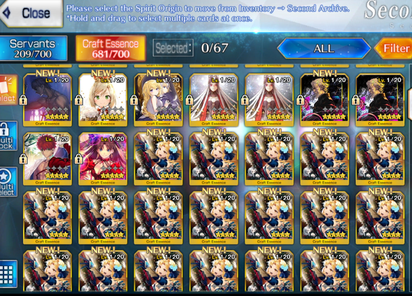 Cuenta FGO GLOBAL 🌍 | Altria Caster, Oberon, Koyanskaya, Charlemagne, Britomart NP4 🔥 + Bradamante, Medb, Taigong, Tametomo | Historia avanzada