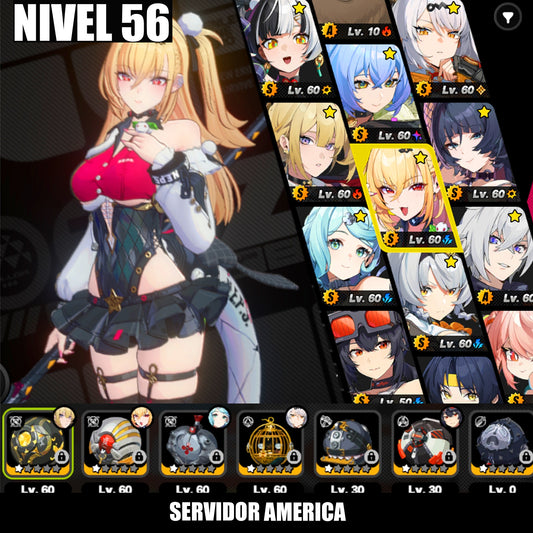 [Nivel 56] Cissia + Dialyn + Sporos + Lucía + Anby + Yixuan + Evelyn + Jane + Harumasa + Zhao + Grace C2 + Lycaon C1 + N 11 + Nekomata C1