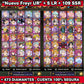 [Server Global Rank 129] ⭐️4,1M + "Nuevo" Dios del Sol Freyr UR⭐️+5 LR + 109 SSR +SOLO LEVELING COLLAB