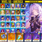 [Nivel 55] Mavuika + Arma + Citlali + Arma + Clorinde + Keqing C2 + Qiqi + Dehya