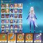 [AR 38] ⭐️CUMPLEAÑOS LIBRE⭐️Skirk + Neuvillette + Yae Miko + Cyno + Dehya + Halcón de jade, Fulgor de las aguas calmas, Candado terrenal x2