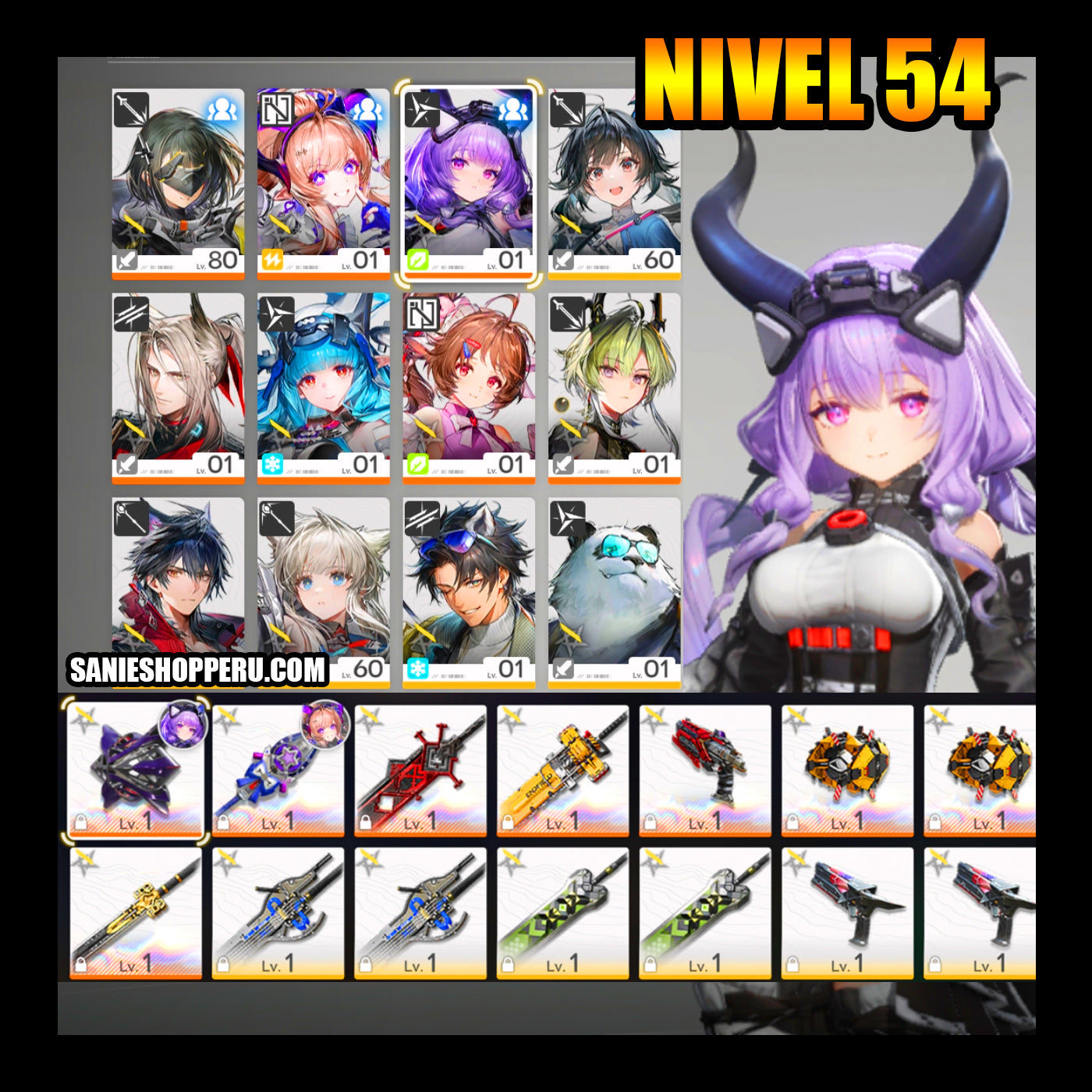 NA Lvl 54 | Typhoeus + Arma5⭐️ , Liino +Arma5⭐️, Last Rite + Lifeng + Ardelia + Pogranichnik