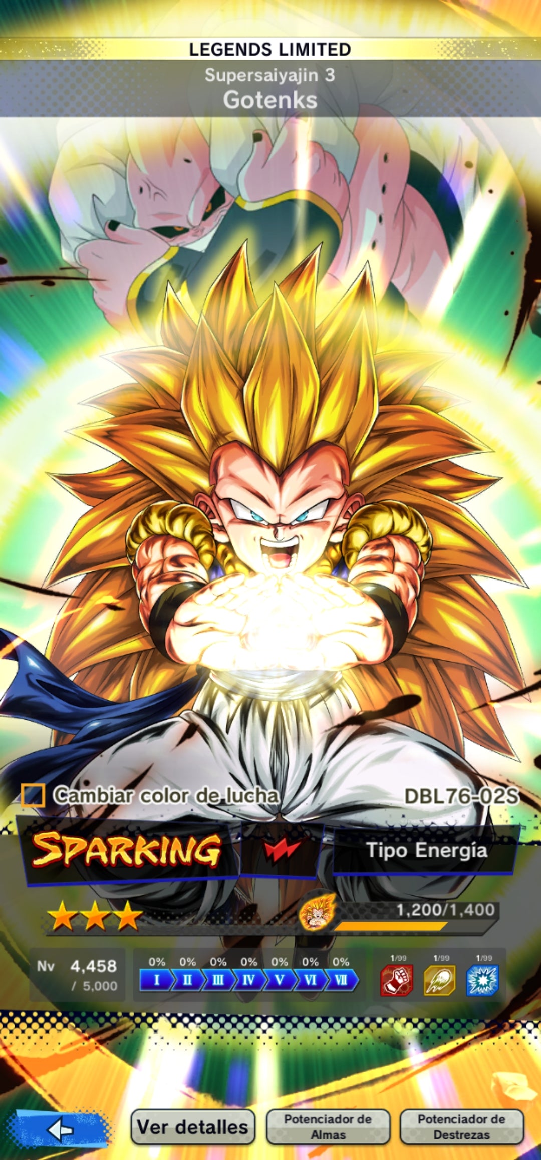[ANDROID / IPHONE] ⭐️6 ULTRAS ⭐️Super Saiyan GOD SS Vegetto + Super Vegetto + Majin Vegeta + Pre Ultrainstinto Goku + Golden Freezer + Majin Buu puro 3 estrellas rojas +  23 LEGENDS LIMITED⭐️