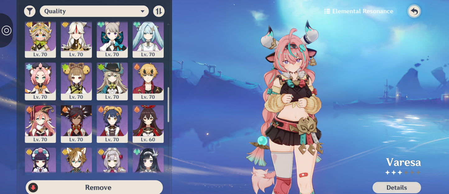 [2En1] Lv70|Yao Guang+Sparxie+Cono|SW Lv999+Cipher+Mydei+Herta+Acheron+Firefly+Aventurine+Evernight+Rappa+Gilgamesh+DH Terrae+Huohuo|RM E1+DH IL+Cono|Saber+Cono|Archer+Cono|Topaz+Ratio+Jing Yuan+Luocha+Fu Xuan