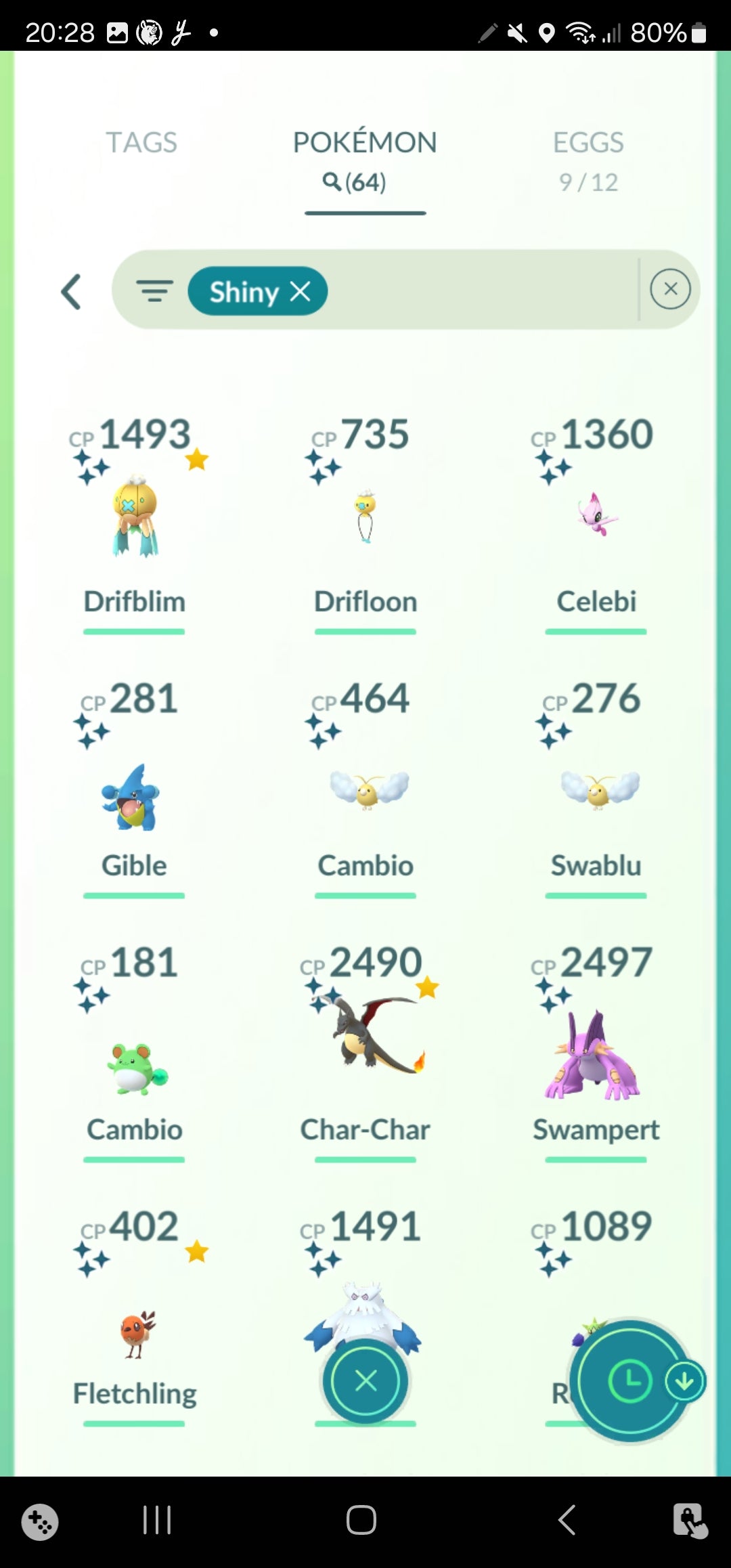 [Nivel 40] ✨ Legendarios: 53 ✨ Pokemon Shiny: 64