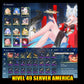 NA UL49 | Hsin + Blooming Jadehaven | Jingran + Thousandfold Deliverance | Qingxiao + Suisui + Hiyuki + Frostburn | Mornye + Encore + Verina, etc. | Cuenta Wuthering Wave