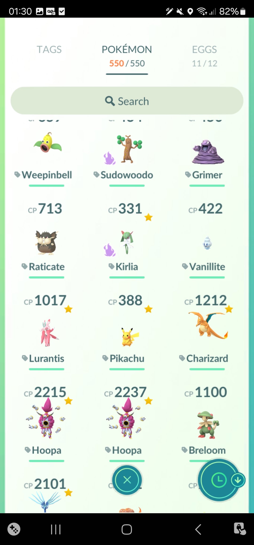 [Nivel 34] ✨ Legendarios: 72 ✨ Pokemon Shiny: 25
