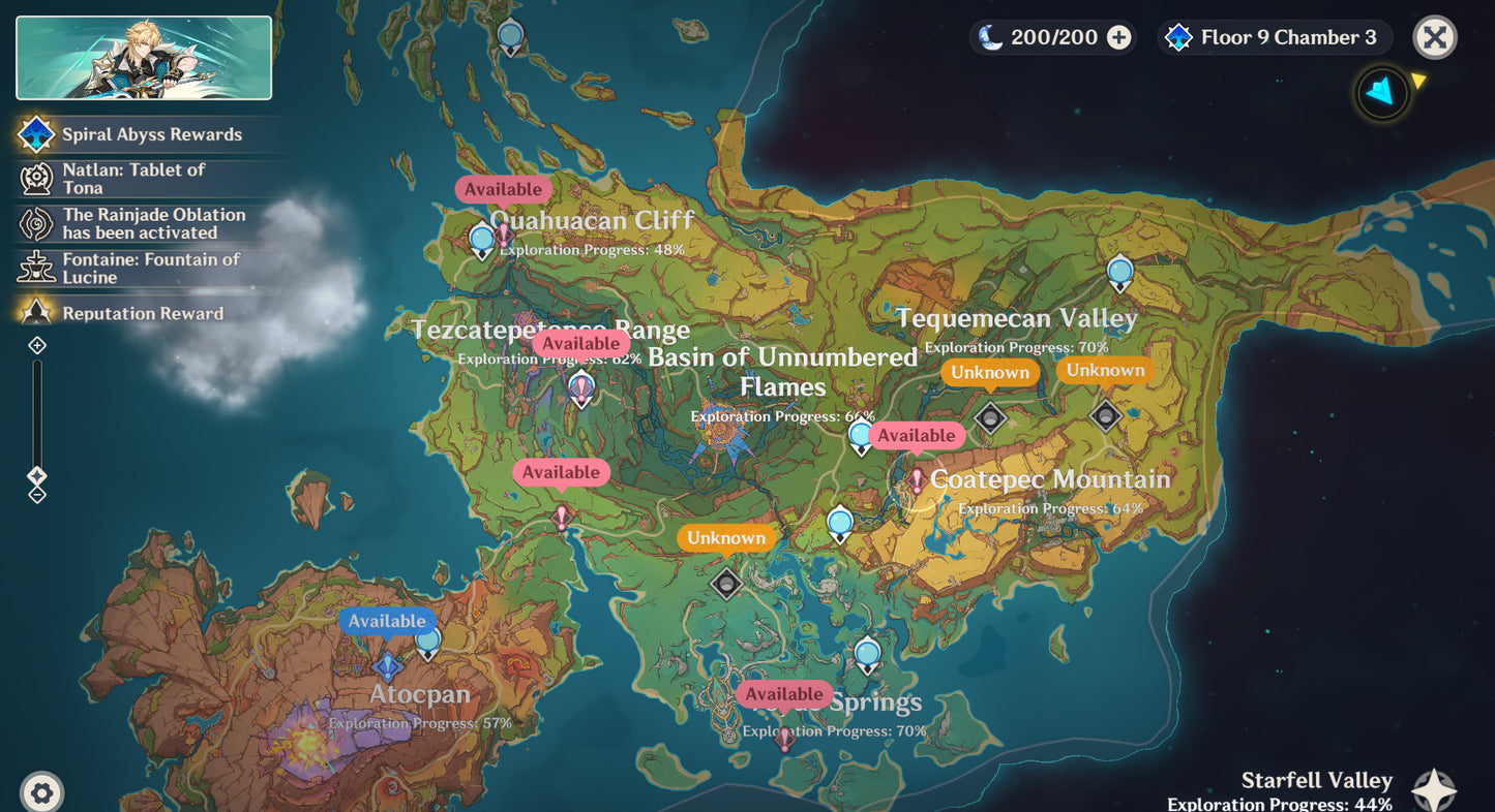 (REROLL + CUMPLEAÑOS LIBRE) Nivel 55 + Varka  + 305 Destinos Entrelazados ✨