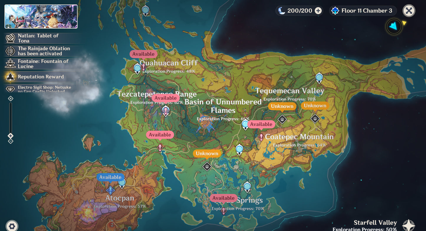 [America] Nivel 55 ⭐️ Columbina + Arma + 211 Deseos