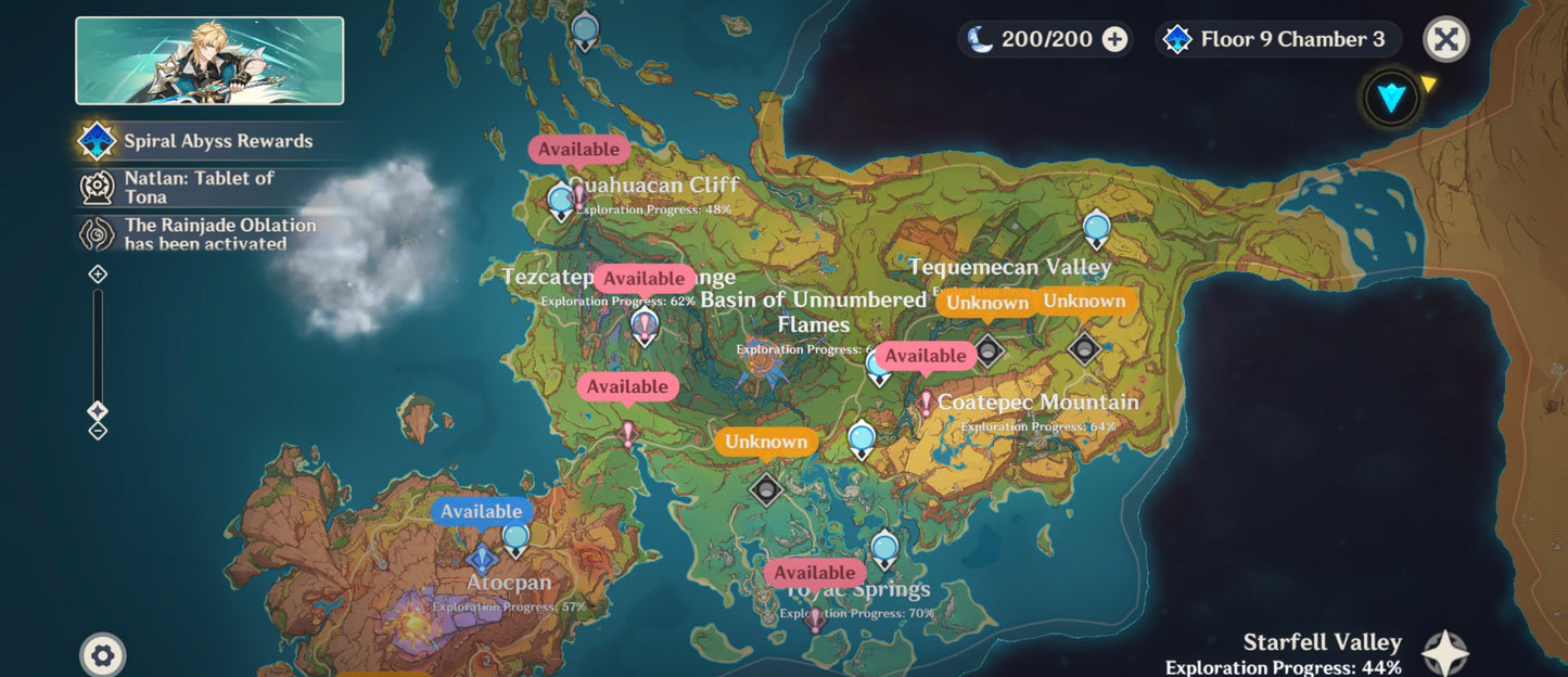 (REROLL + CUMPLEAÑOS LIBRE) Nivel 55 + Varka +Arma ✨+  164 Destinos Entrelazados ✨