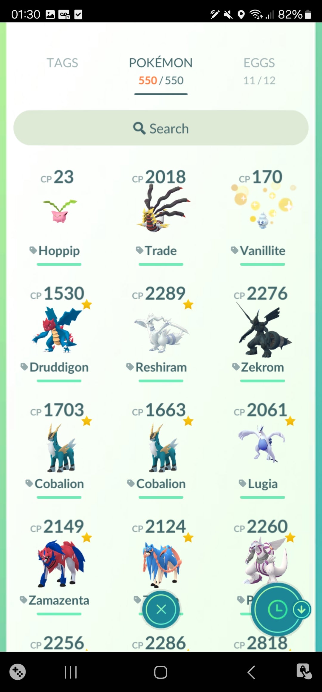 [Nivel 34] ✨ Legendarios: 72 ✨ Pokemon Shiny: 25