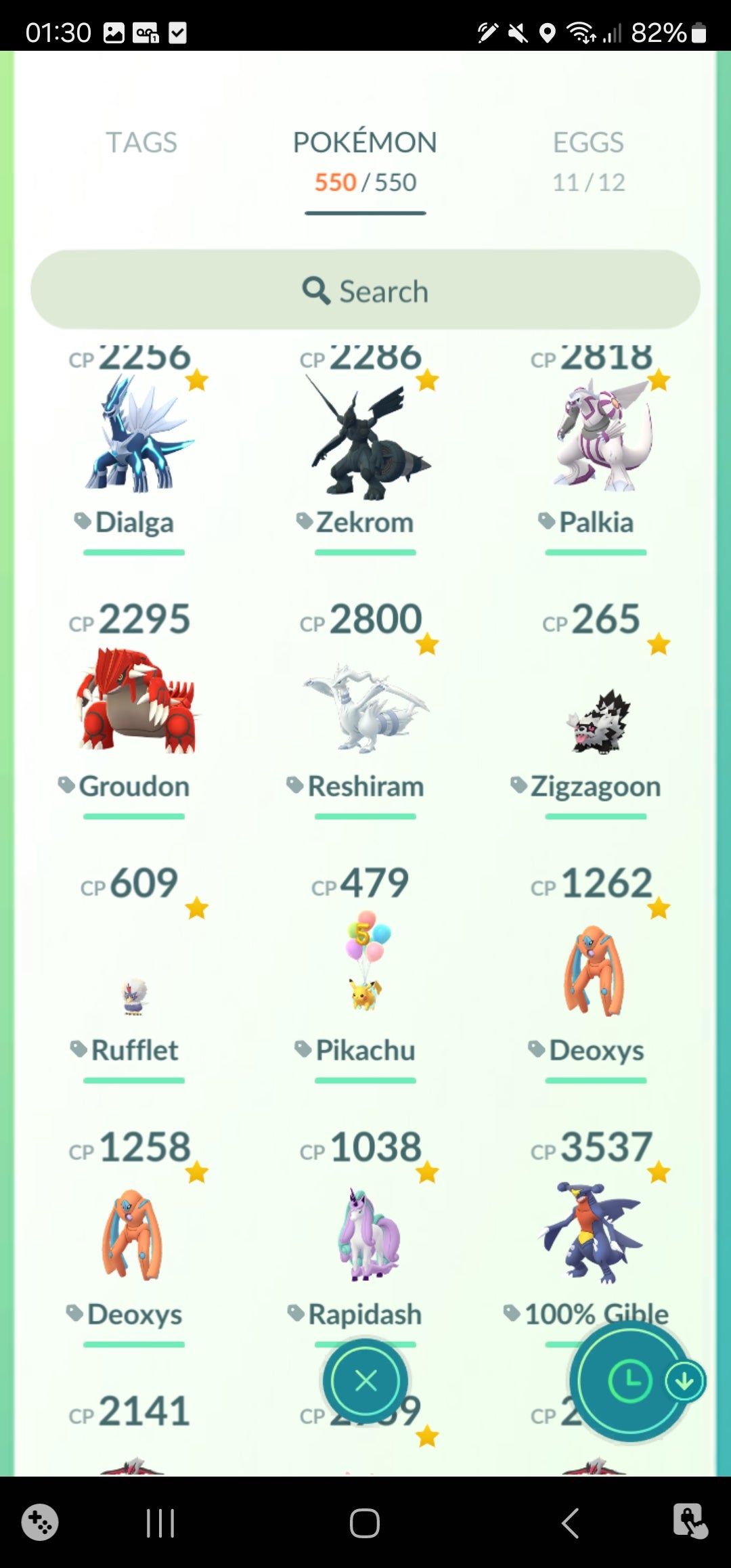 [Nivel 34] ✨ Legendarios: 72 ✨ Pokemon Shiny: 25