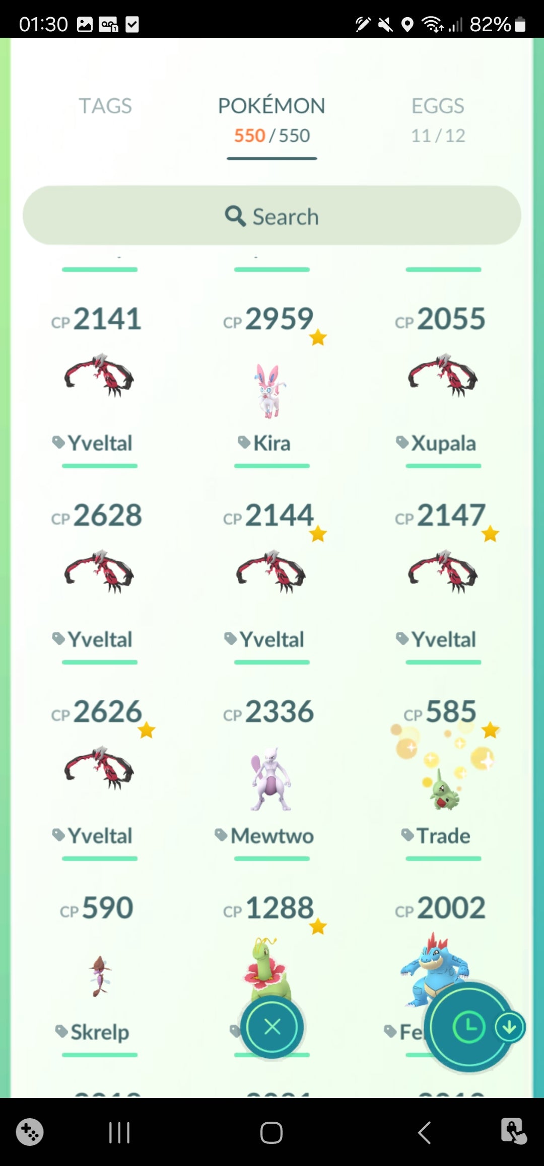 [Nivel 34] ✨ Legendarios: 72 ✨ Pokemon Shiny: 25