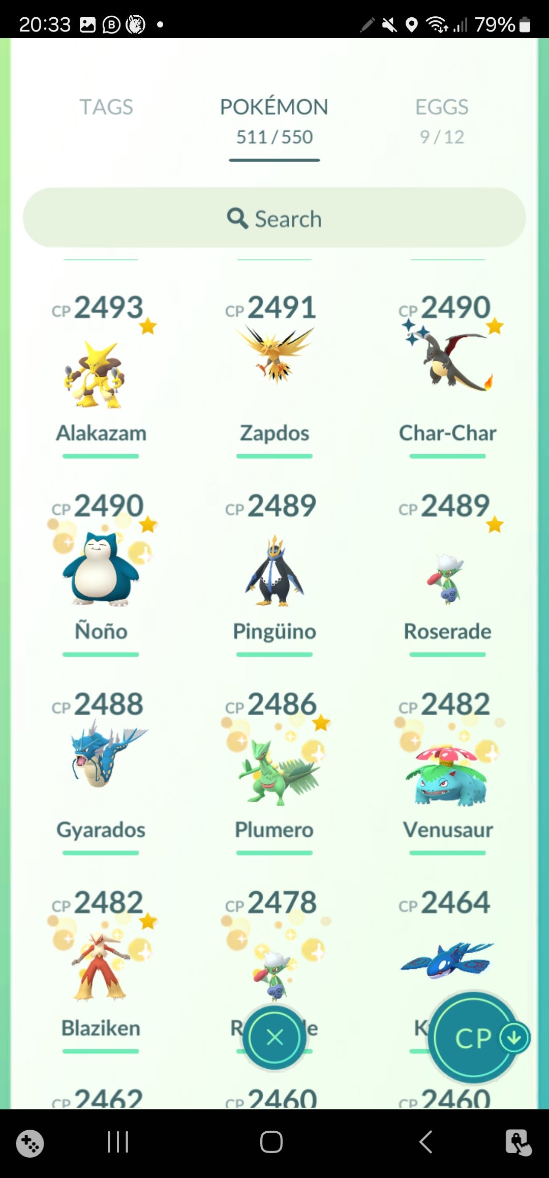 [Nivel 40] ✨ Legendarios: 53 ✨ Pokemon Shiny: 64
