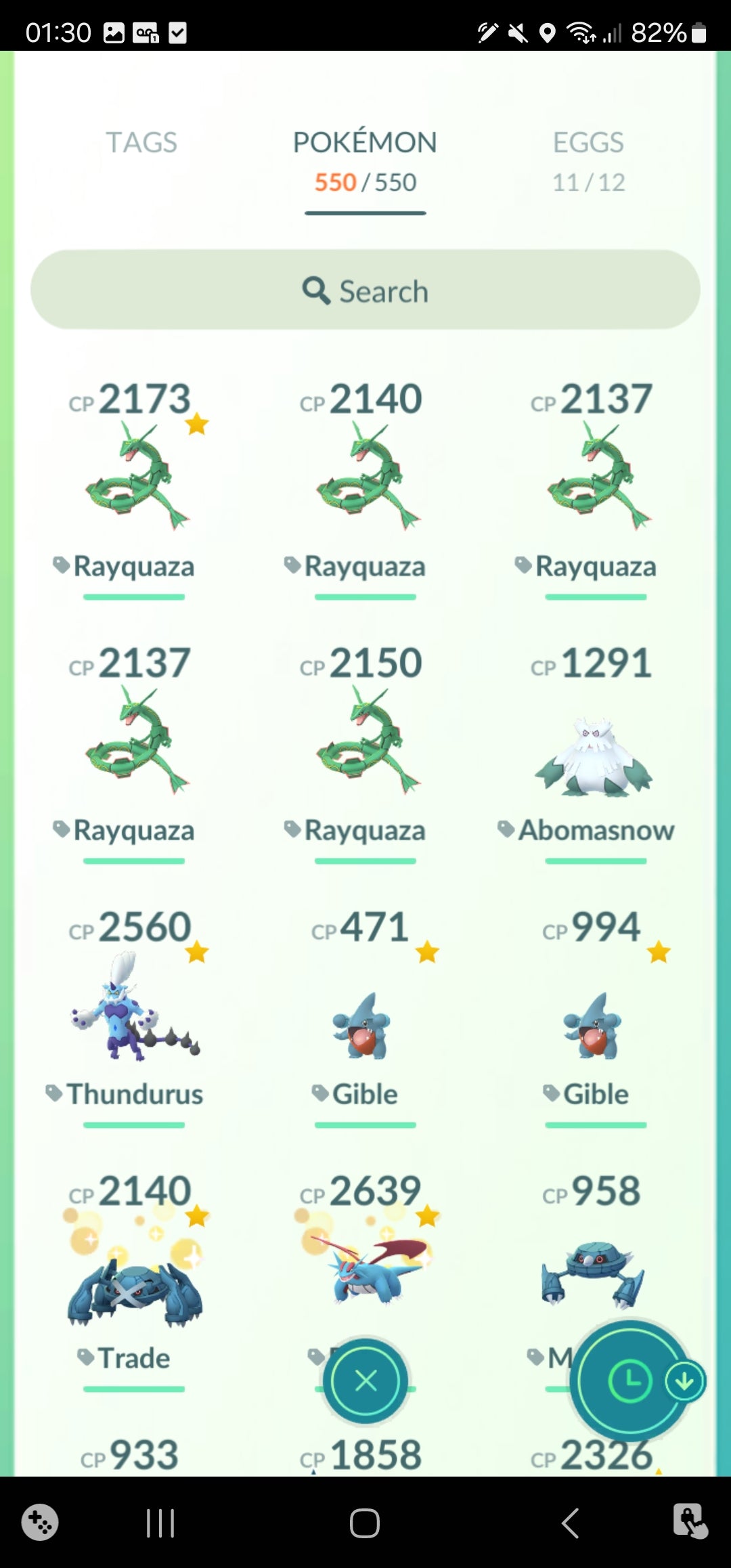 [Nivel 34] ✨ Legendarios: 72 ✨ Pokemon Shiny: 25