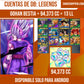 [Android] ⭐️ GOHAN BESTIA (UL)⭐️ + 💎94,373 Cronocristales💎