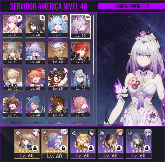 [TL 46] ⭐️Castorice + Cono + Cerydra + Ruan Mei + Fu Xuan + Archer + Bailu + Himeko + Gepard