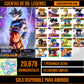 [Android] 20,678  Cronocristales 💎|  ⭐️ Pre-ultrainstinto Goku | ⭐️ 16 Legends Limited | Dragon Ball: Legends Cuenta Reroll