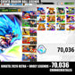 [ANDROID] 70,036 Cronocristales💎Gogeta 2026 ULTRA + Broly LEGEND + 9 LL |DRAGON BALL Legends Cuenta
