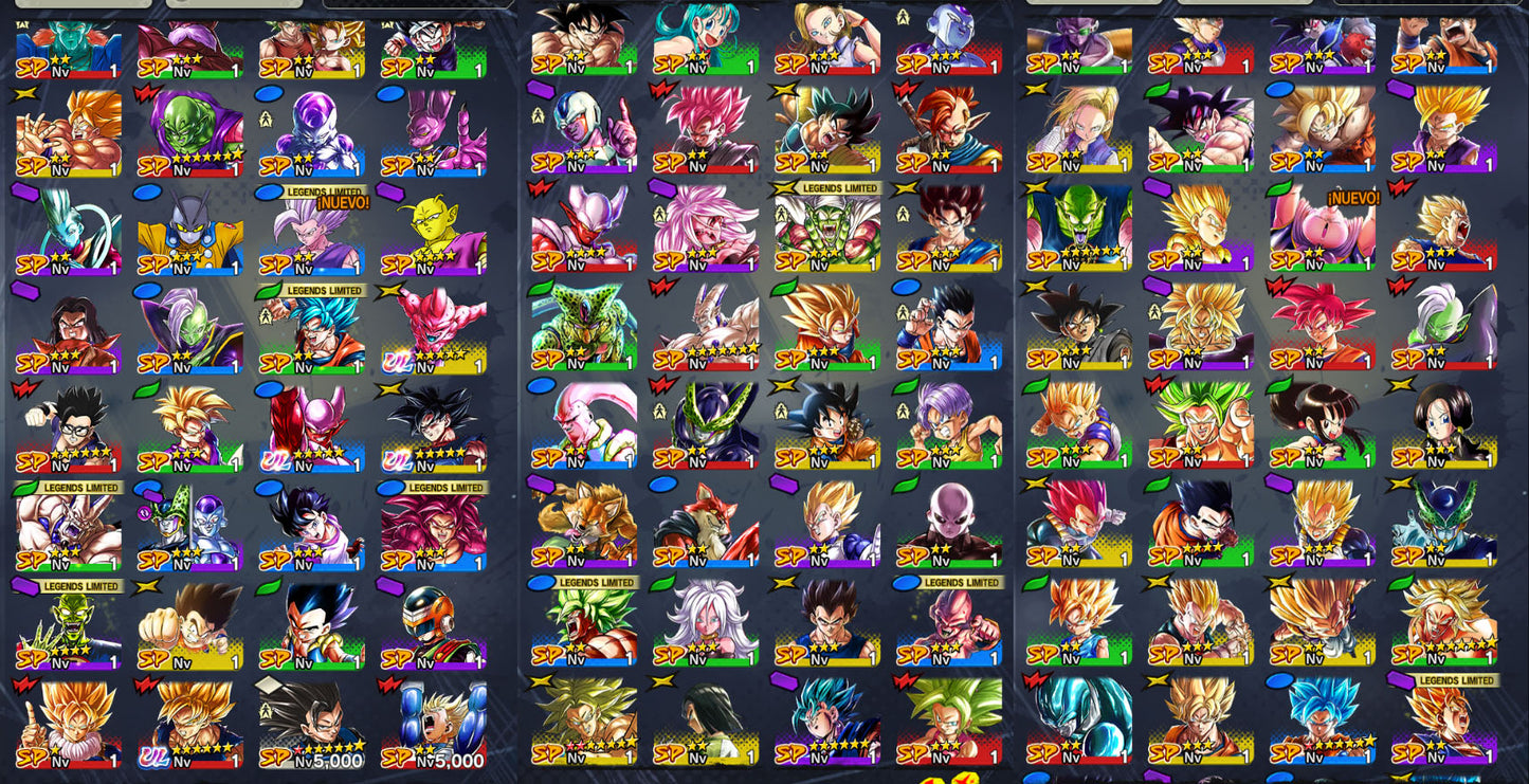 [Android y Iphone] Super Janemba ULTRA + Buu ULTRA + GOKU PRE ULTRA + SSJ4 GOKU LL + Demonio Piccolo LL + 9 LL