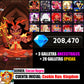 Server Dark Cacao: 200,000+ Gemas 💎 Galleta especia ardiente + 20 galletas epicas | Cookie Run: Kingdom Cuenta inicial Starter Reroll Account