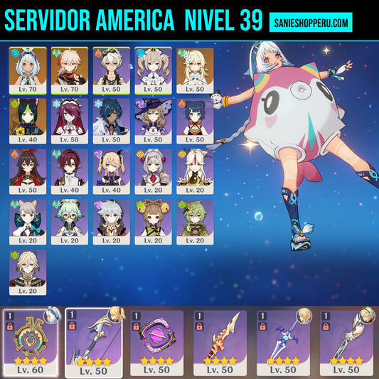 [NIVEL 39] ✨Mualani + Kazuha + Tighnari