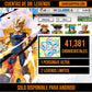 [Android] 41,381  Cronocristales 💎|  ⭐️ Majin Vegeta [ULTRA] | ⭐️ 2 Legends Limited | Dragon Ball: Legends Cuenta Reroll