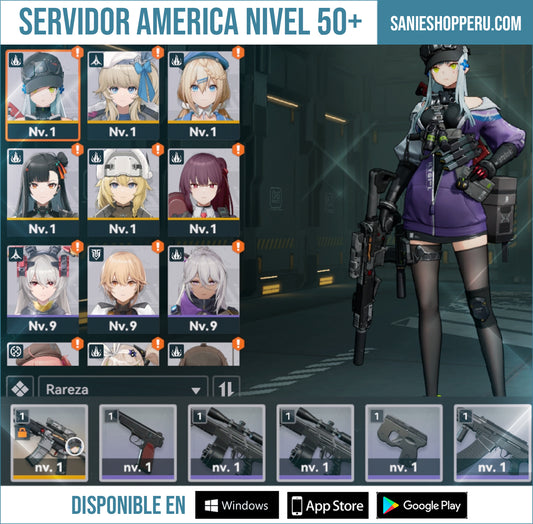 [Nivel 50] ✨ Klukai + Skylla (Arma) , Makiatto , Qiongjiu , Papasha , Mosin-Nagant