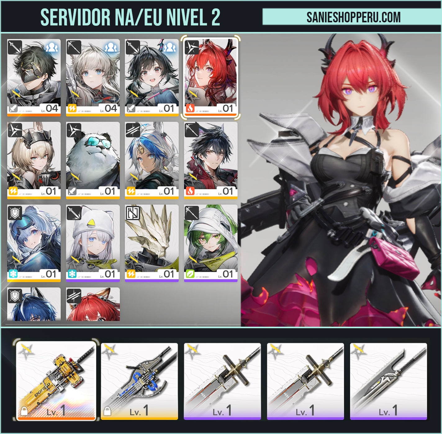 NA/EU Nivel 2 ⭐️ Laevatain #2