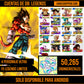 [Solo Android] ⭐️VEGETA SSJ4  (UL) + SS GOKU (UL) + FORMA FINAL FREEZER MAXIMO (UL) + SS4 VEGETA⭐️ + 💎50,265 Cronocristales💎 + 15 LL