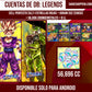 [Solo Android] ⭐️ CELL PERFECTO 1 ESTRELLA ROJA UL + GOHAN (CHICO) UL⭐️ + 💎56,696 Cronocristales💎 + 8 LL