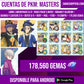 ✨ LIONEL (ARCHITRAJE) 5/5 + ROJO (TRAJE S,RAYO) + NÁKARA Y GLACEON + ADAMAS Y LEAFEON 2/5 + BERTO 5/5 + ROXY + PAUL + FERO + 74 COMPIS + 💎 178,560 GEMAS 💎