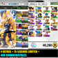 [Android] ⭐️ 40,000 Cronocristales 💎, Majin VEGETA [ULTRA], Supersaiyajin dios SS Vegetto [ULTRA], Supersaiyajin 2 Gohan chico [ULTRA],  Supersaiyajin dios SS Gogeta [ULTRA]+ 15 Legends Limited  | DRAGON BALL LEGENDS cuenta reroll