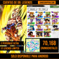 [Solo Android] ⭐️VEGETA SSJ4  (UL) + GOKU ULTRA INSTINTO (UL)⭐️ + 💎70,168 Cronocristales💎 + 12 LL