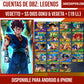 [Android & iPhone] ⭐️ Vegeto LL 1ESTRELLA ROJA + SS Dios Goku & Vegeta + (19 LL)⭐️
