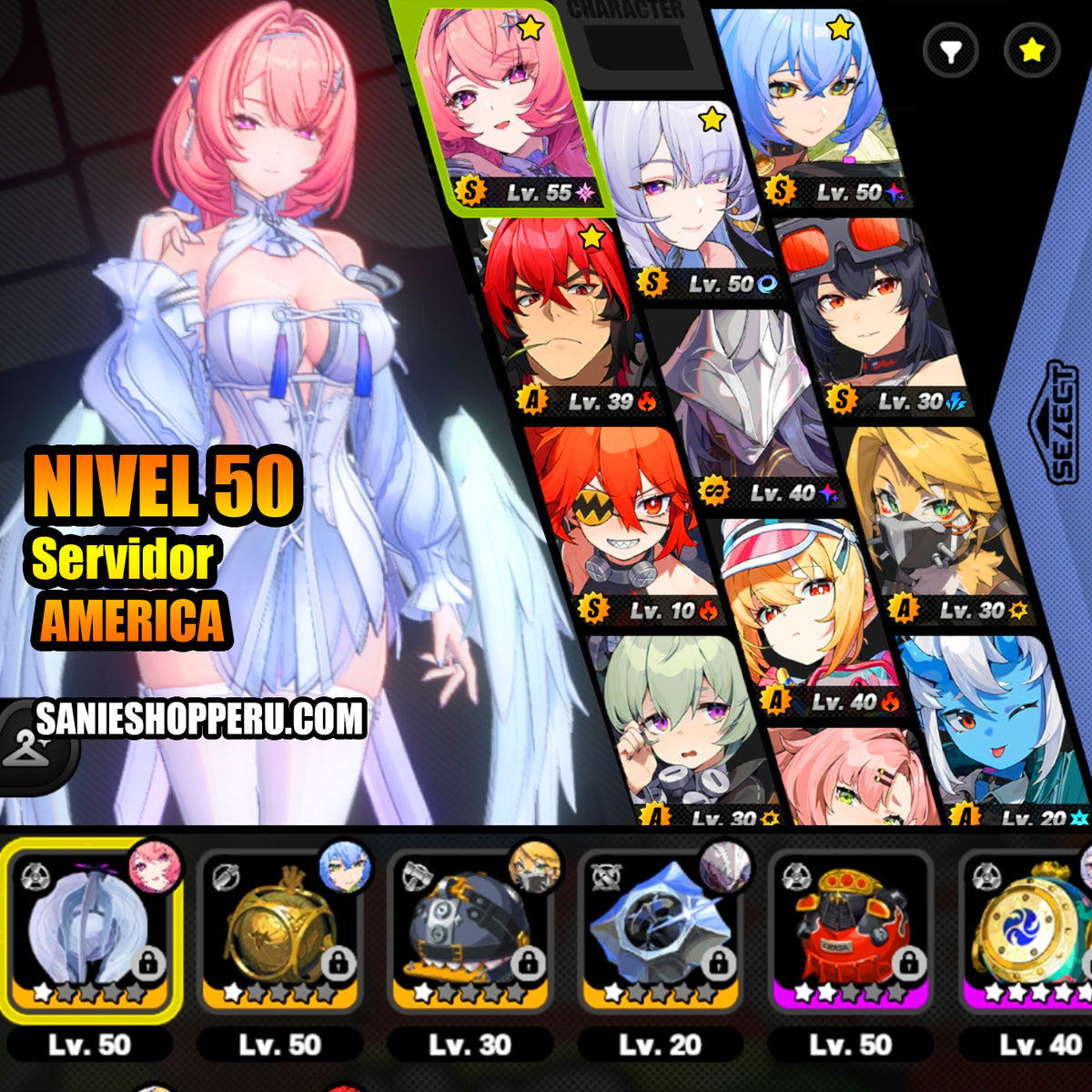 [Nivel 50] Remielle + Oda de alas renacidas⭐️, Velina + Lucia + Hogar de ensueño ⭐️, Pyrois + Sol exuvia⭐️, Grace , Koleda