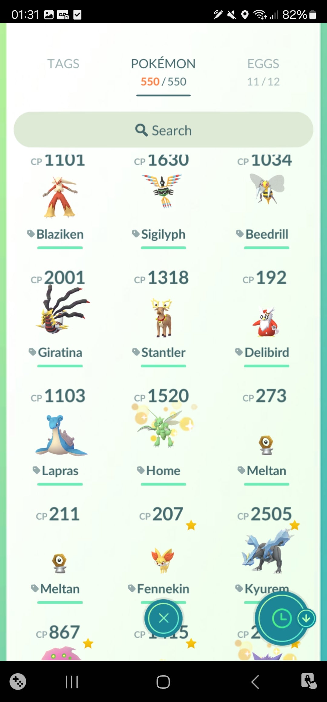 [Nivel 34] ✨ Legendarios: 72 ✨ Pokemon Shiny: 25