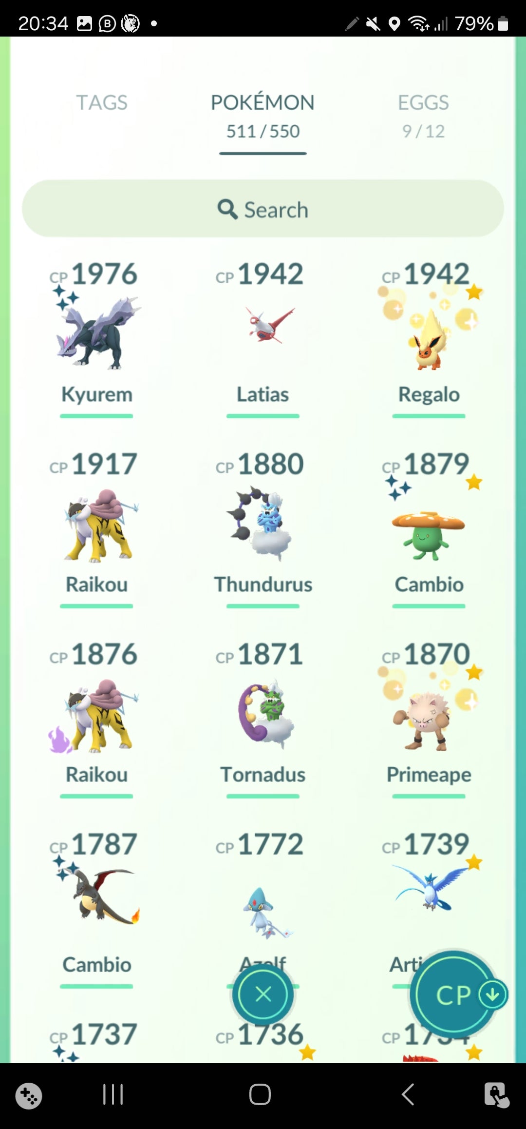 [Nivel 40] ✨ Legendarios: 53 ✨ Pokemon Shiny: 64