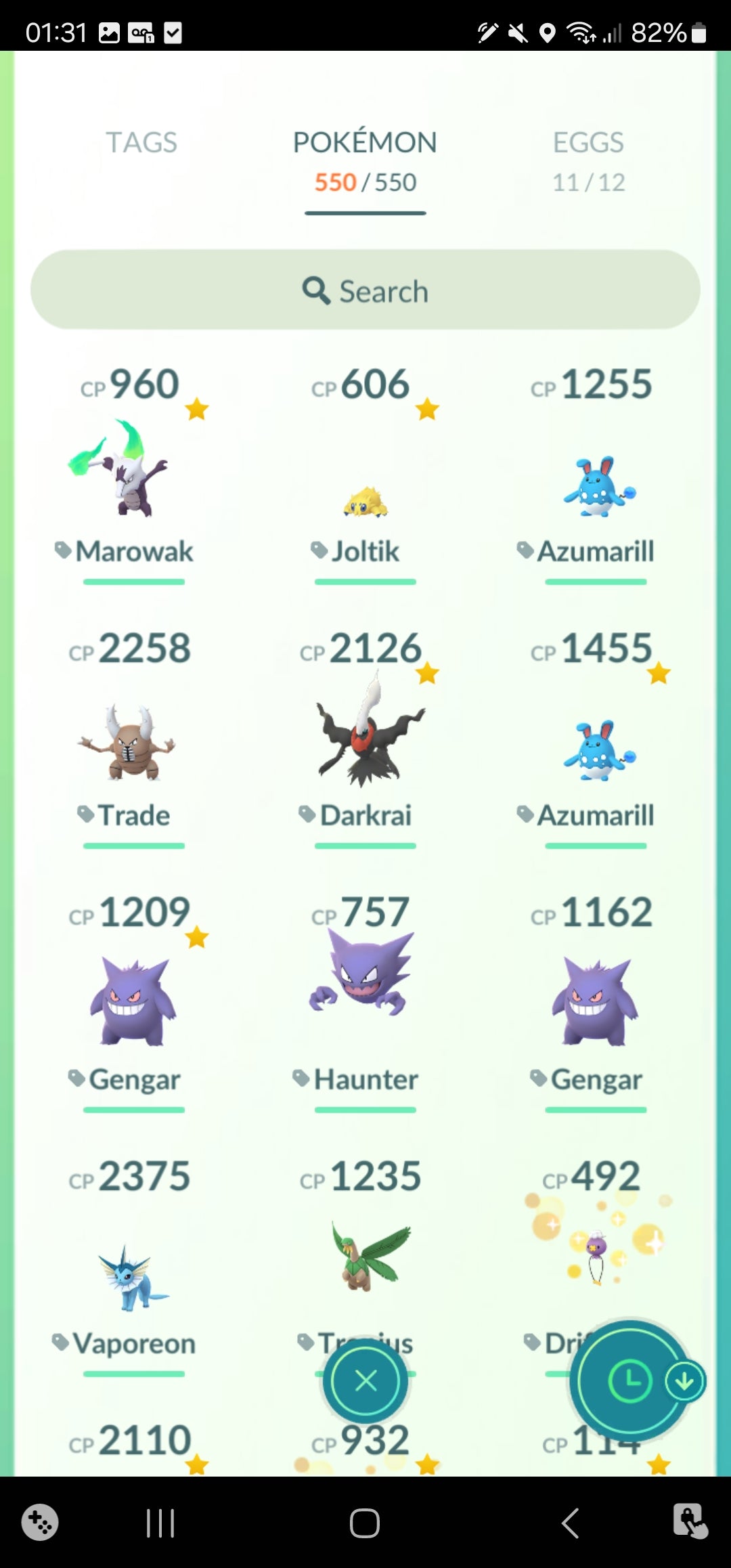 [Nivel 34] ✨ Legendarios: 72 ✨ Pokemon Shiny: 25