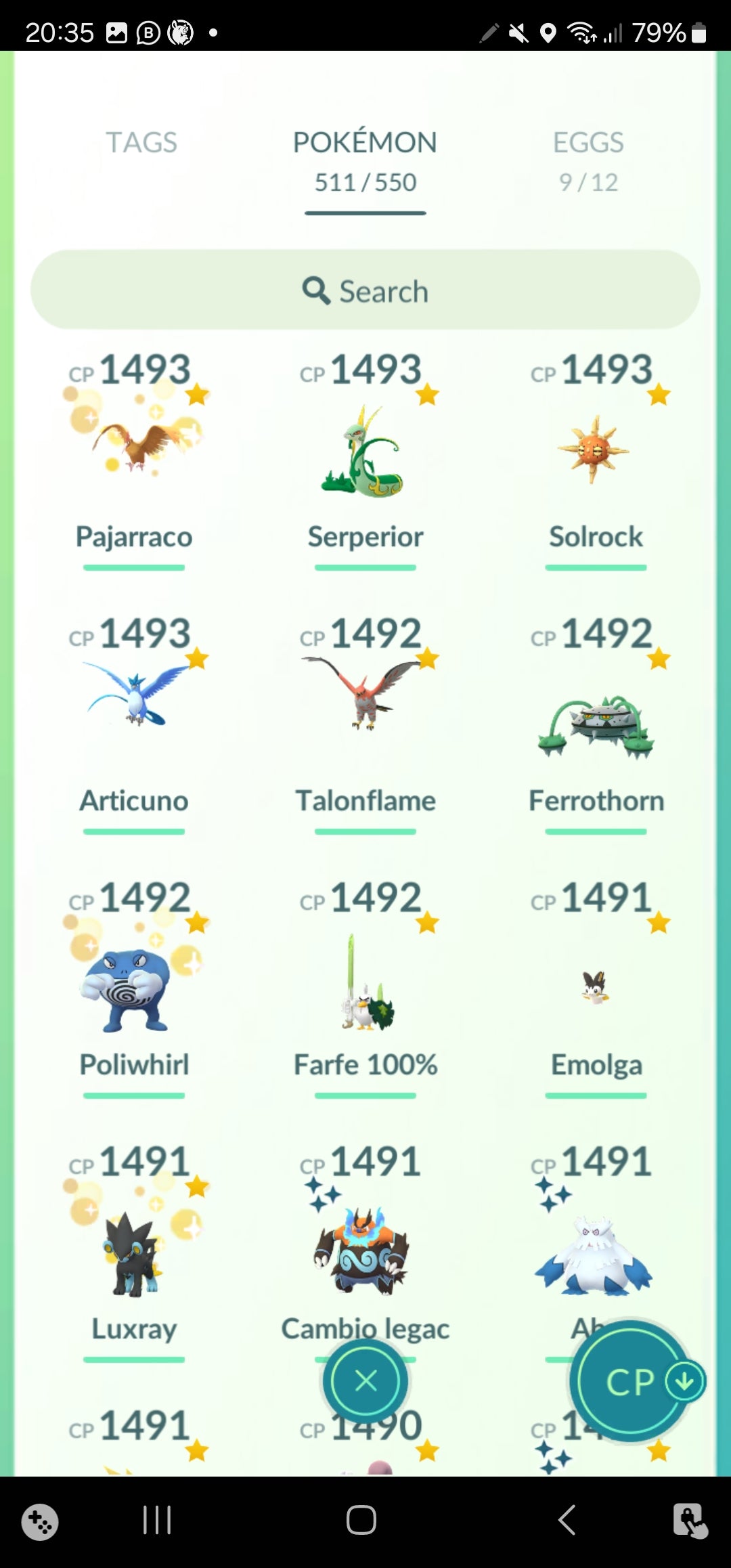 [Nivel 40] ✨ Legendarios: 53 ✨ Pokemon Shiny: 64