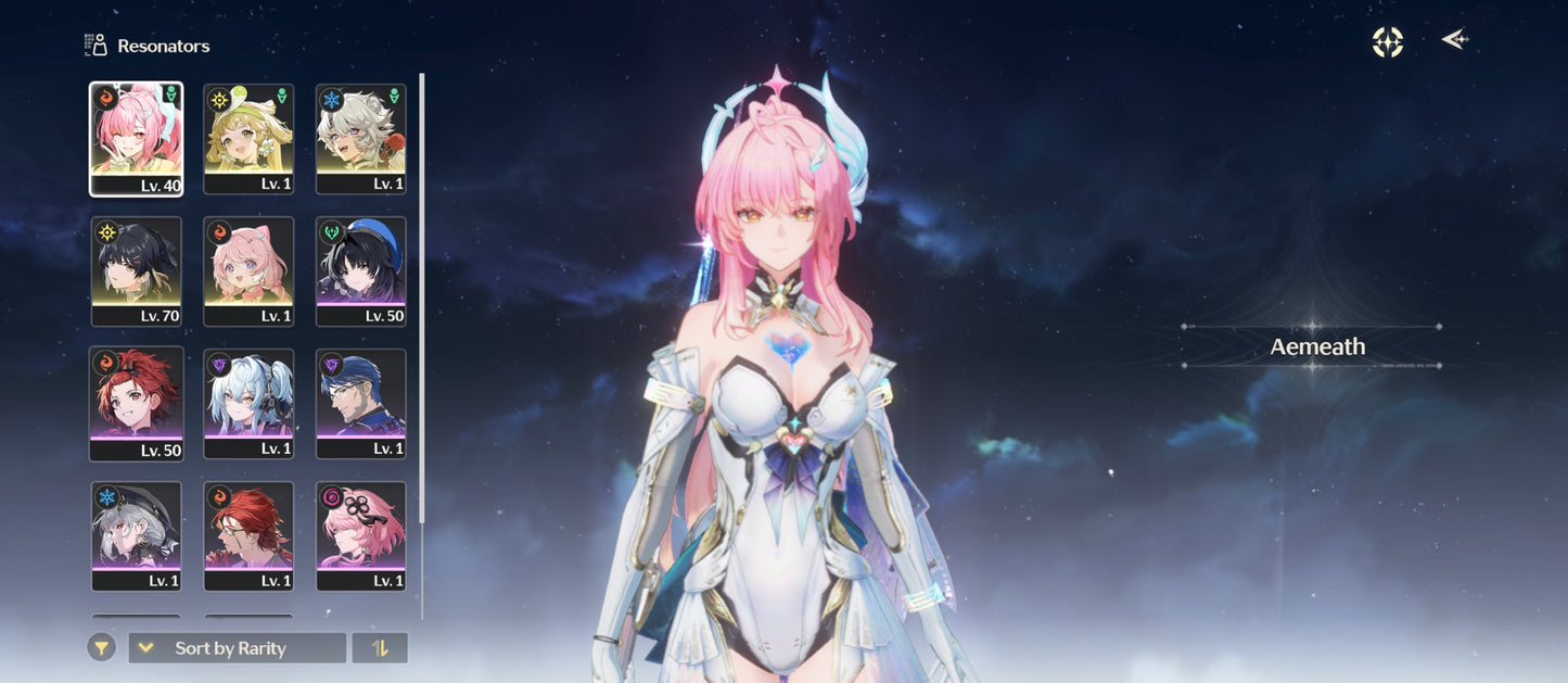 [Nivel 40+] Aemeath R6 + Arma