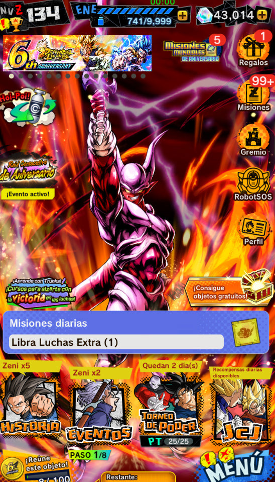 [Solo Android] ⭐️ SUPER JANEMBA ⭐️ + 💎43,014 Cronocristales💎
