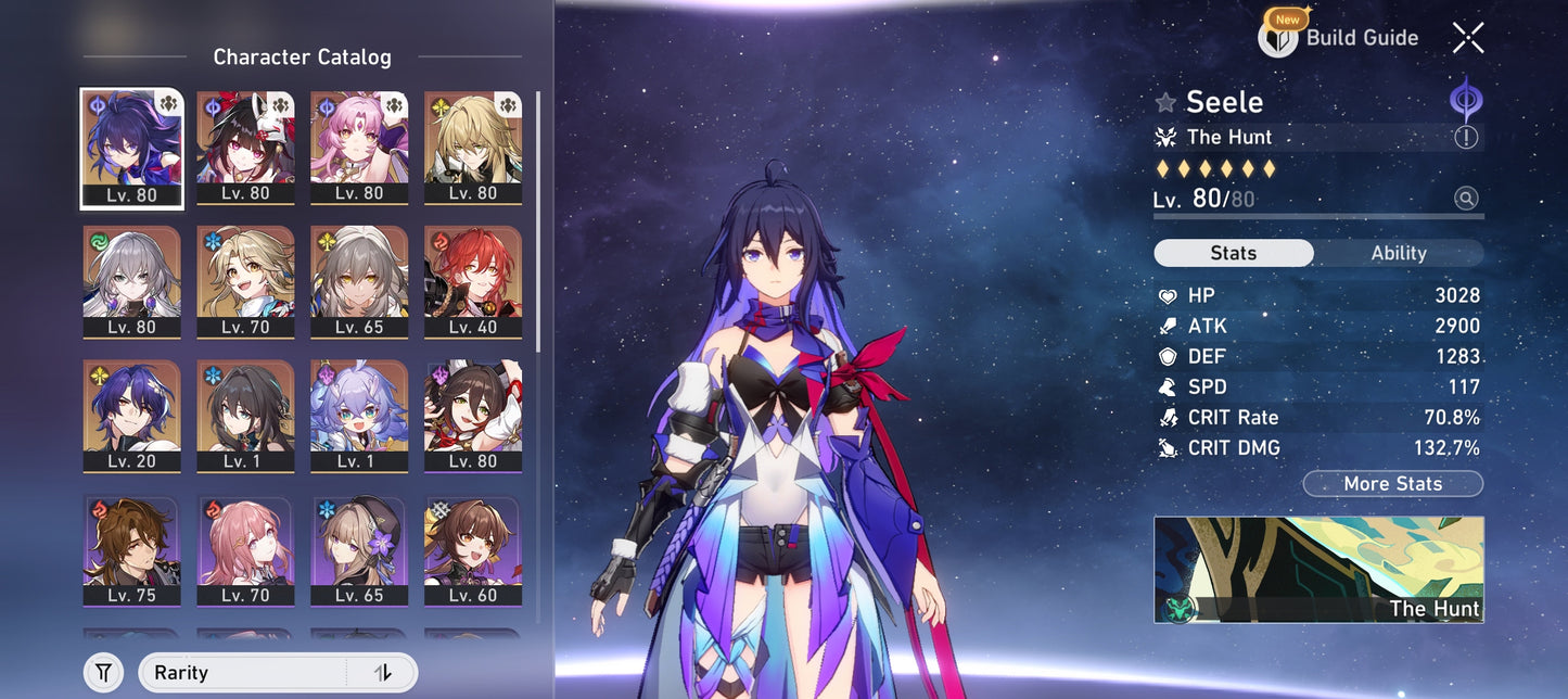 [TL 65] ⭐️Seele + Sparkle + Fu Xuan + Luocha + Dr Ratio + Ruan Mei + Bronya E3 + Yanqing + Himeko + Bailu