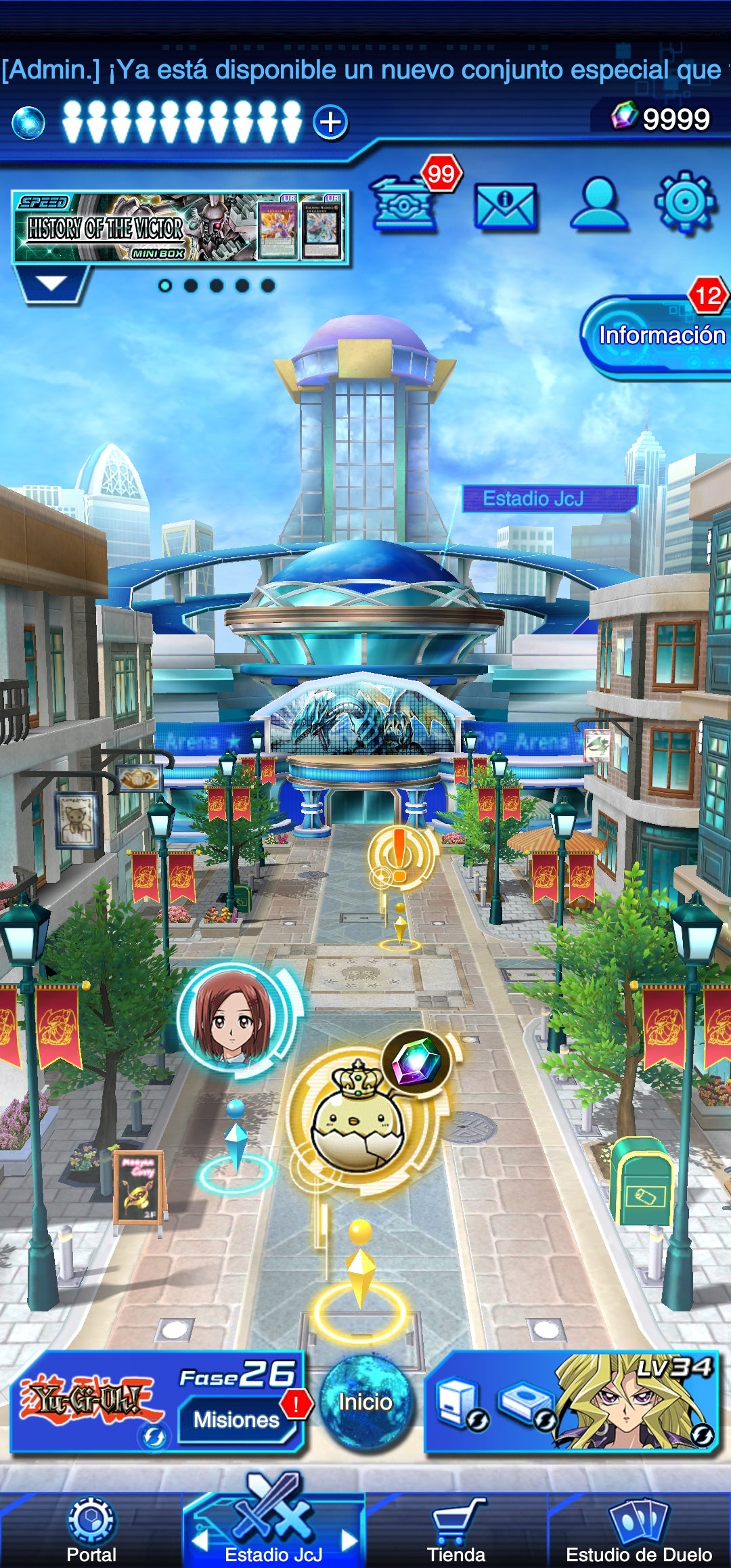[CUENTA][GLOBAL] 31000+ Gemas Yu-Gi-Oh! Duel Links CUENTA FARMEADA