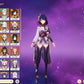 [AR 57] ⭐️Raiden Shogun + Ganyu + Kokomi + Neuvillette + Chiori + Zhong Li + Xiao + Venti + Shenhe + Itto + Yae Miko + Mualani + Cyno + Arlecchino + Mona 5 + Diluc C1 + Qiqi C1 + Keqing + Dehya + Aloy